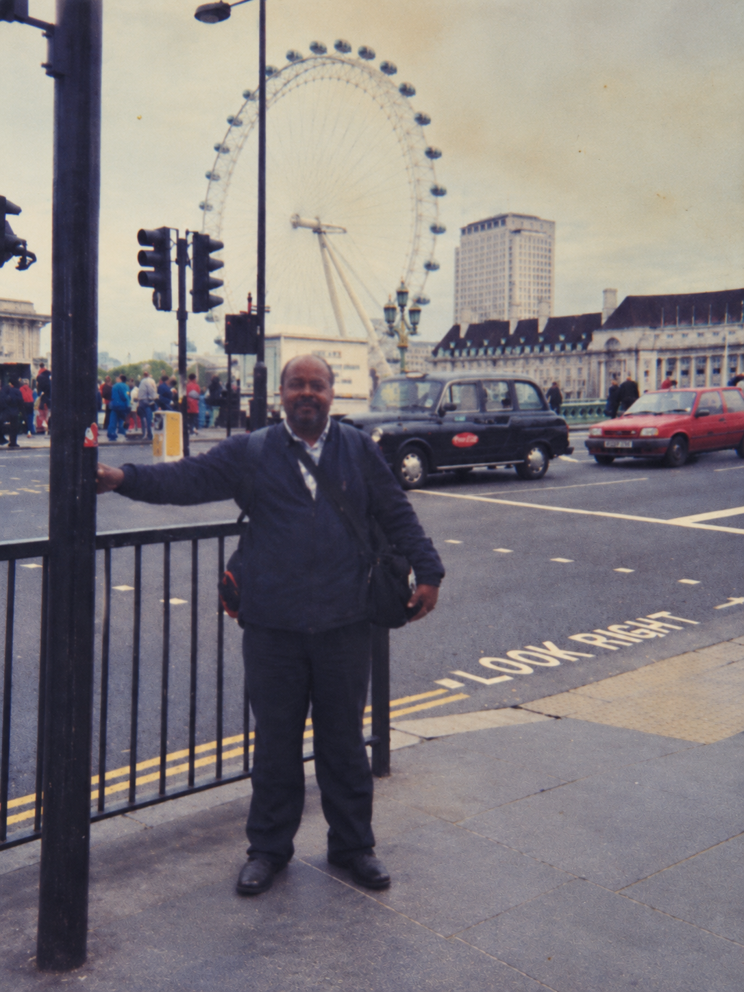 Meu pai em Londres, 2002 — viagem de capacitação teológica